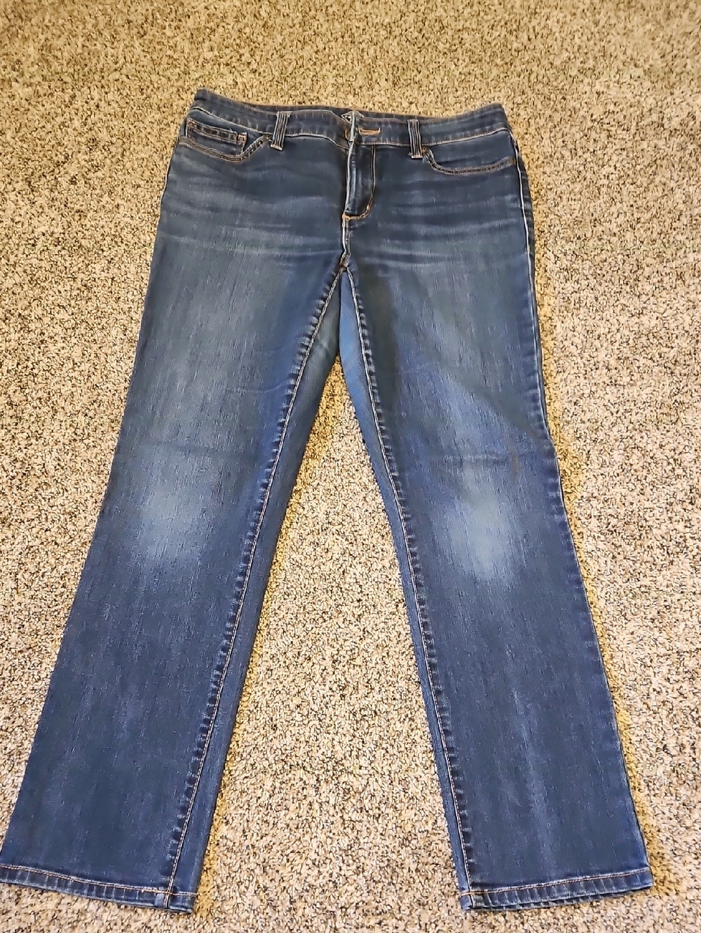 St. John's Bay Dark Blue Boot-Cut Jeans